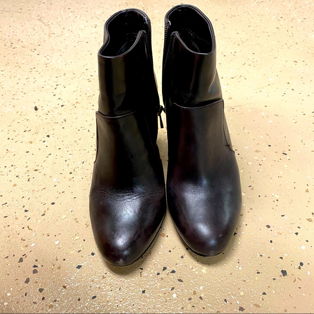 Ann Taylor leather ankle boots
